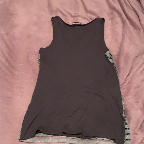 🔆SALE🔆Express Silver Sparkle Tank Top - Picture 4 of 4